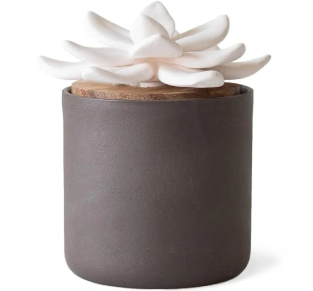 Bloom Ceramic Essential Oil Diffuser, by Edens Garden