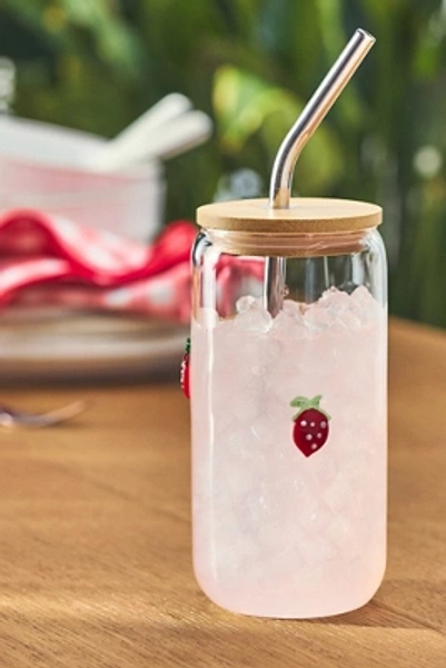 The Icon Juice Glass Tumbler with Lid