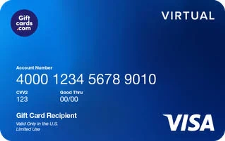 Visa eGift Card - Giftcards.com