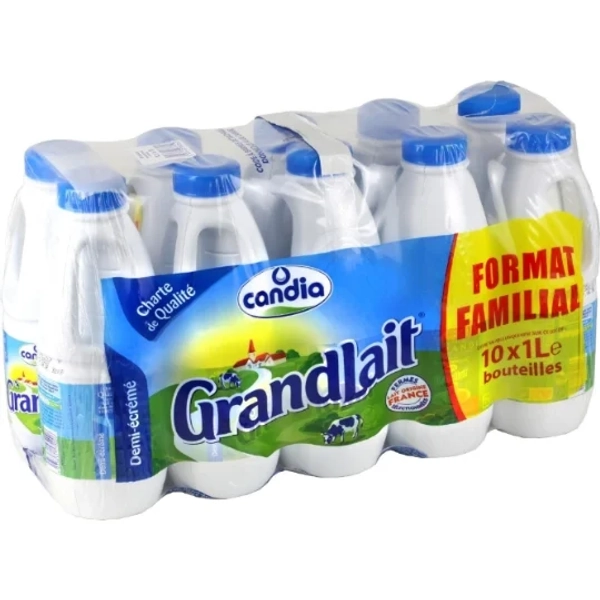 Lait Demi-Ecrémé GrandLait GRANDLAIT