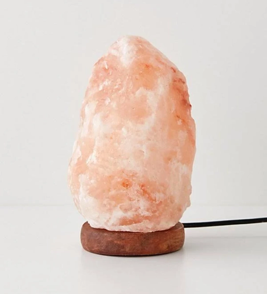 Q&A Supply Color Changing Himalayan Salt Lamp in Pink at Urban Outfitters