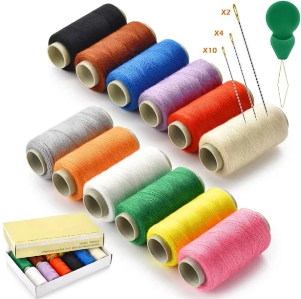 Lifestyle by Focus 12 Color Sewing Thread Kit