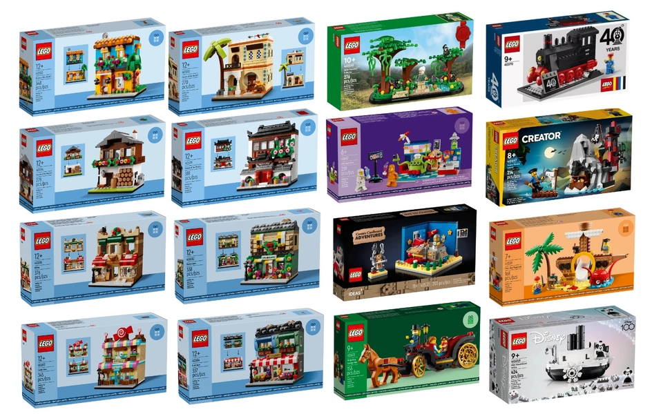 Lego Box Sets Retired Rare Limited Edition GWP Promotional New Sealed You Pick!