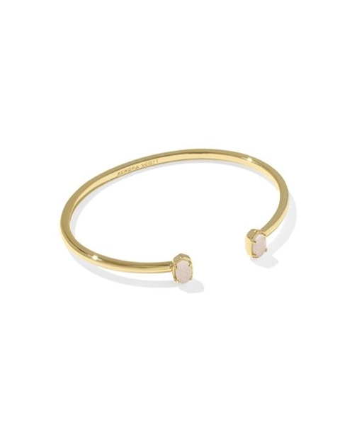 Kendra Scott Emilie Gold Cuff Bracelet | Drusy