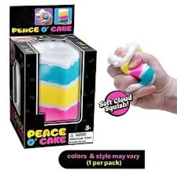 Nee Doh Peace O' Cake Fidget Toy