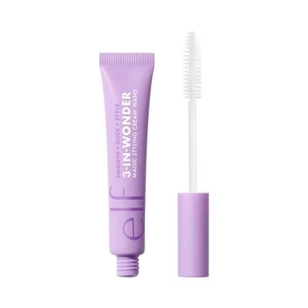 e.l.f. Hair 3-in-Wonder Magic Styling Cream Wand - Smooth Frizz + Slick Flyaways - 0.67 fl oz