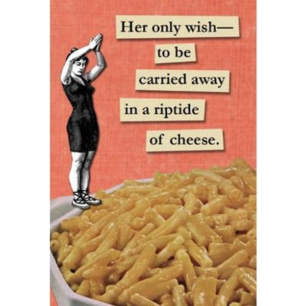 Mac 'n Cheese Rip Tide - Magnet - Macaroni - Food - Humor - Gift - Stocking Stuffer