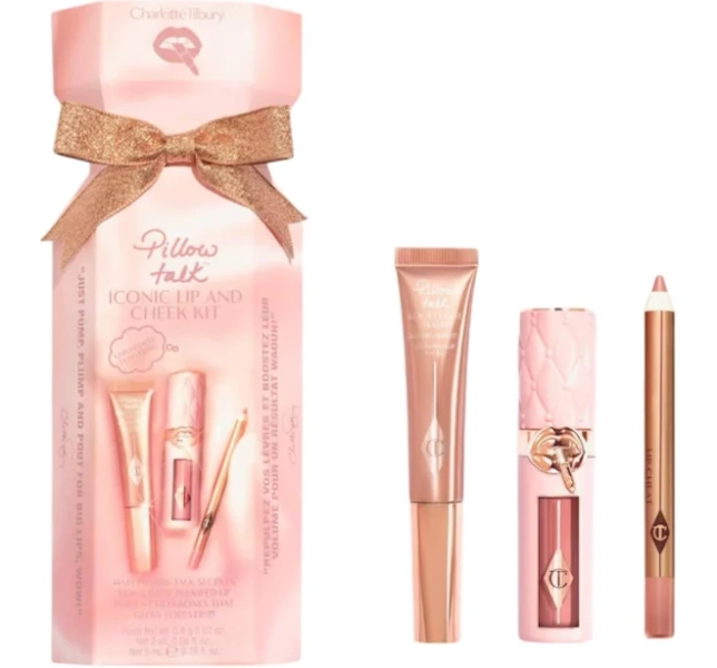 Charlotte Tilbury Pillow Talk Iconic Lip And Cheek Kit