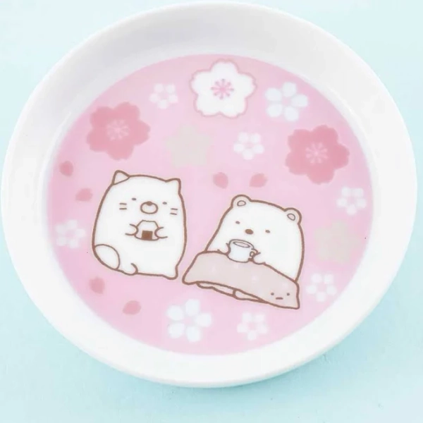 Sumikko Gurashi Sakura Plate
