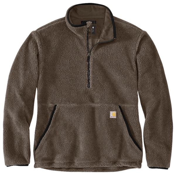 Carhartt Loose-Fit Quarter-Zip Fleece Pullover for Men