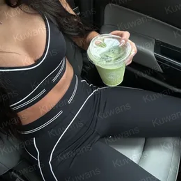 Women's Yoga Set Heart Throb Bra + Leggings Yogawomen Sets Gym Short Sports Outfit Pants Shaping Waist Fitness Jogging Sportswear Running