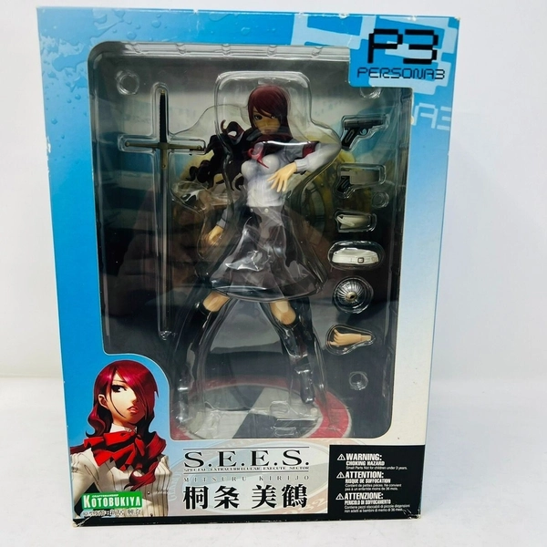 Persona 3 Kirijo Mitsuru 1/7 Scale PVC ABS Figure Kotobukiya PP162 2007 Toy