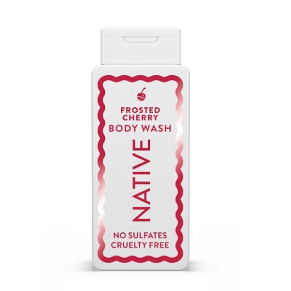 Native Holiday Limited Edition Sulfate-Free Body Wash - Frosted Cherry - 18 fl oz