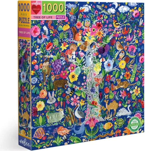 eeBoo Tree of Life 1000 Piece Puzzle