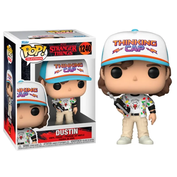 Stranger Things POP! TV Vinyl figura Dustin 9 cm