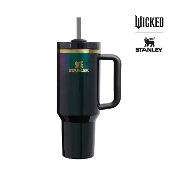 Stanley 40 oz Stainless Steel H2.0 Flowstate Quencher Tumbler Elphaba For Good