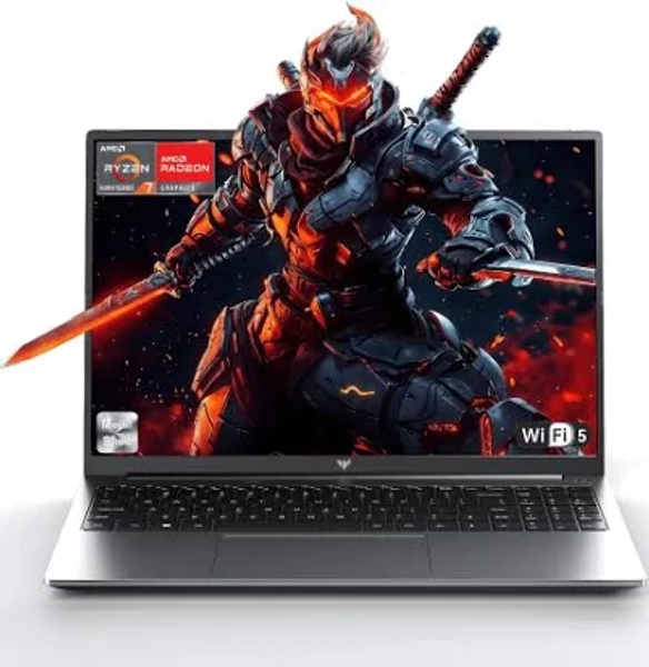 Gaming Laptop with FHD, AMD Ryzen 7 5825u, 16GB RAM, 512GB SSD, Windows