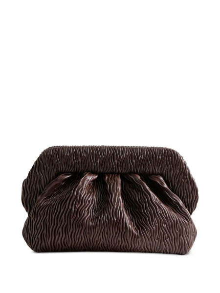 Themoirè textured cluth  bag | One Size
