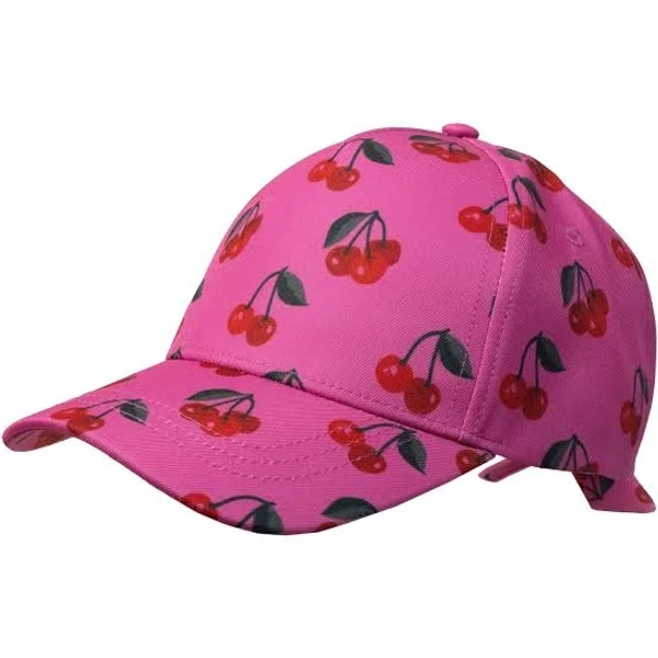 Wonder Nation Girls Cherry Print Baseball Hat