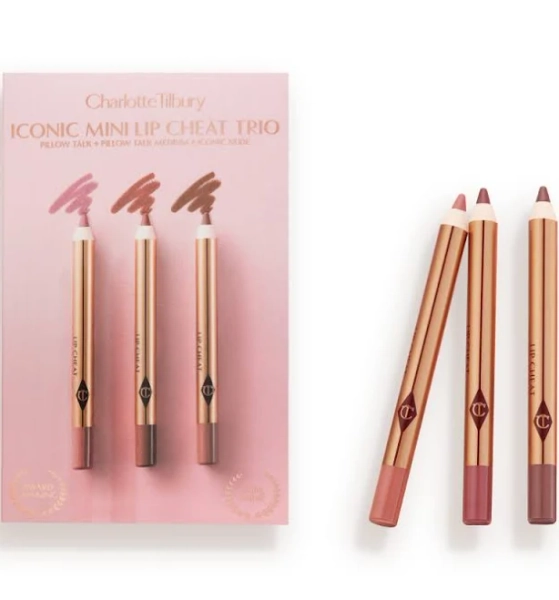 Charlotte Tilbury Mini Iconic Lip Cheat Lip Liner Trio