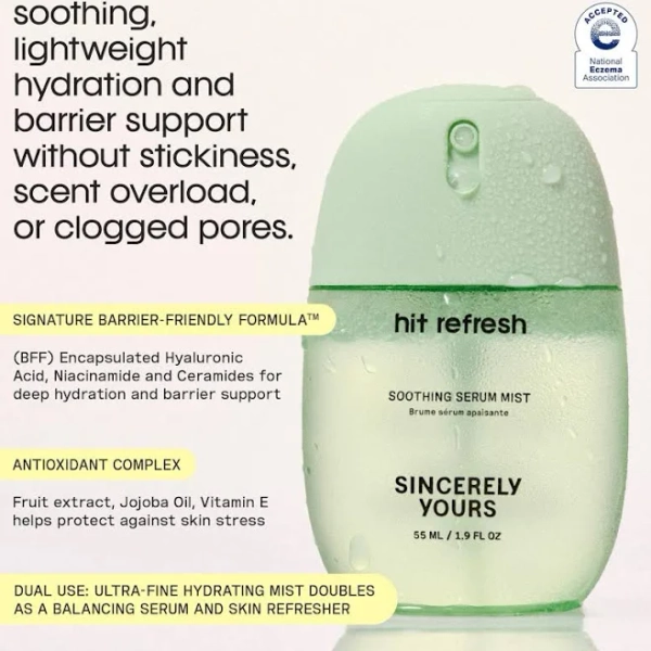 SINCERELY YOURS - Hit Refresh Soothing Serum Mist | 55 mL