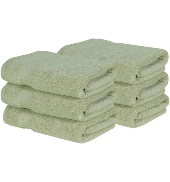 Better Trends Bath Towels 100% Ring Spun Cotton Lightweight Soft