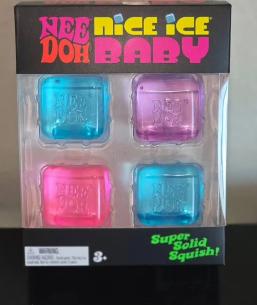 NeeDoh Nice Ice Baby Teenie NeeDoh Nice Cube
