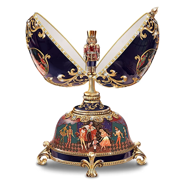 The Nutcracker Heirloom Porcelain Musical Egg