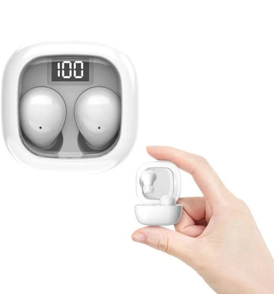 Mini Invisible Headphones Bluetooth 5.3 Earbuds TWS Wireless Earphones HIFI Stereo Noise Reduction