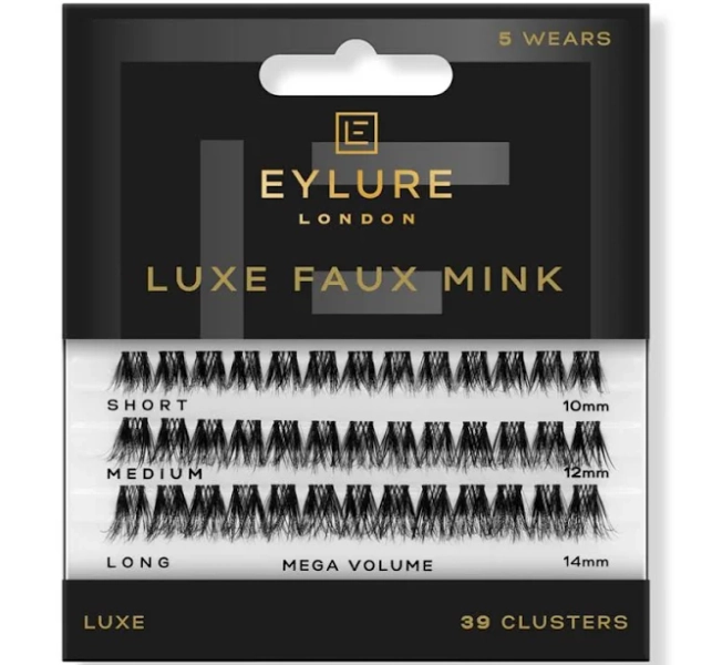 Eylure Luxe Faux Mink Mega Volume Eyelash Clusters