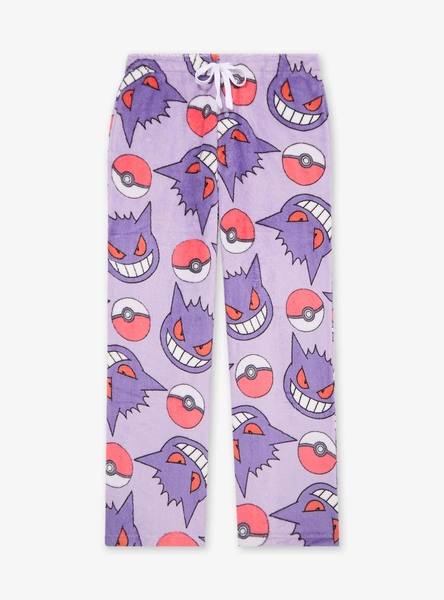 Pokémon Gengar Allover Print Plush Sleep Pants - BoxLunch Exclusive