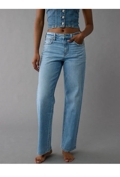 AE Strigid High-Waisted Stovepipe Jeans
