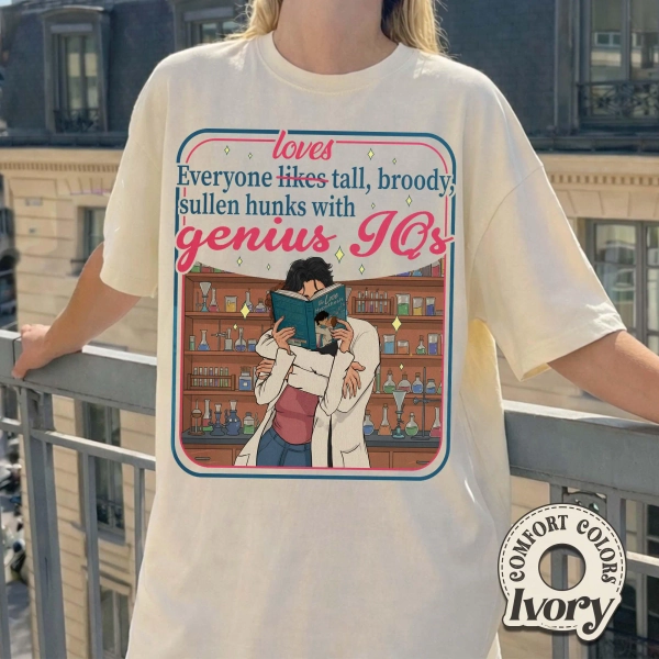The Love Hypothesis Quotes Comfort Colors Shirt, Ali Hazelwood Inspired T-shirt, Steminist Gift, Summer Wardrobe, Valentine Gift for Readers