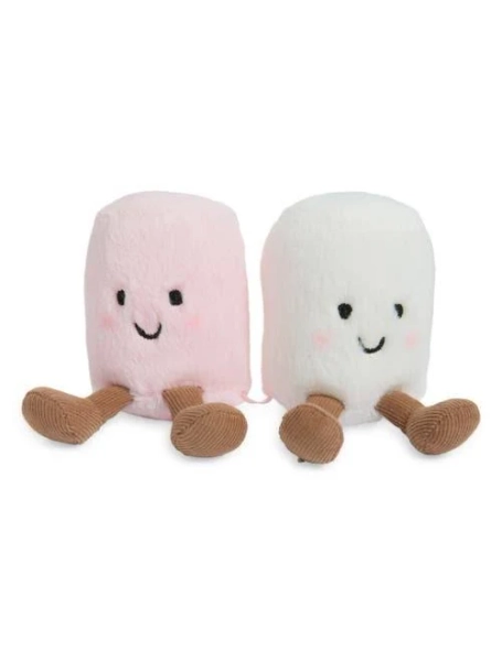 Jellycat Amuseables Pink and White Marshmallows