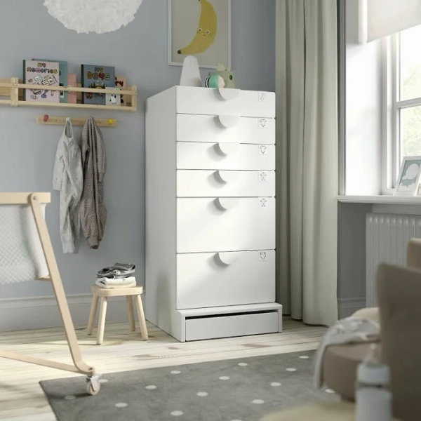 IKEA SMÅSTAD / UPPFÖRA 6-drawer chest