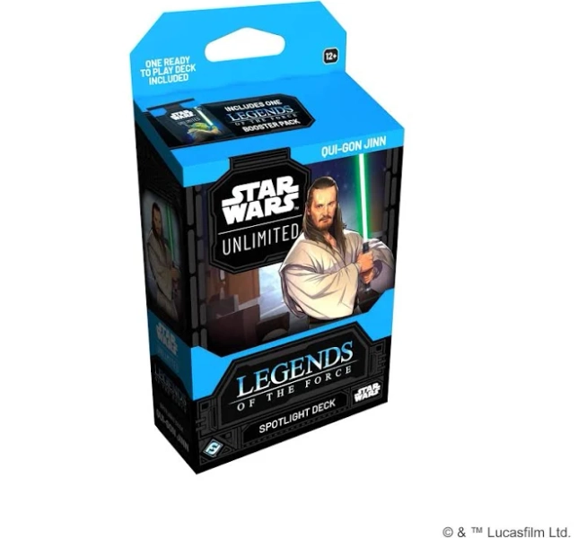 Star Wars Unlimited Legends of the Force Spotlight Deck Qui-Gon Jinn
