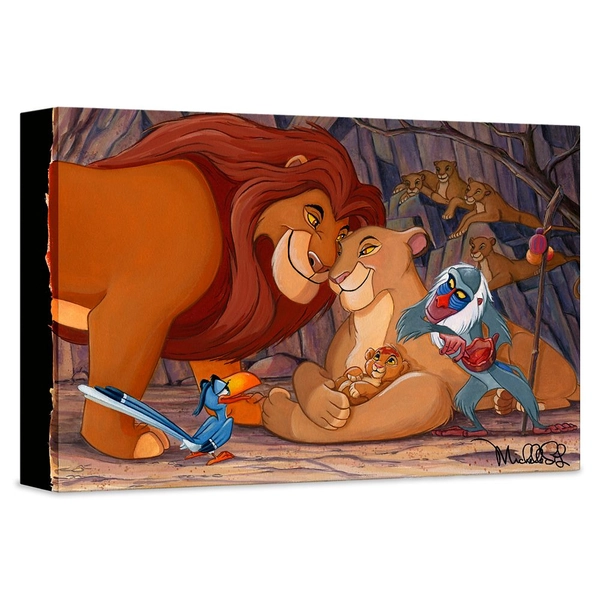 ''Prince of the Pride'' Giclee on Canvas by Michelle St. Laurent – Limited Edition | Disney Store