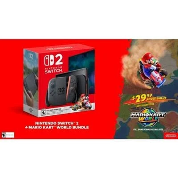 Nintendo Switch 2 Mario Kart World Bundle