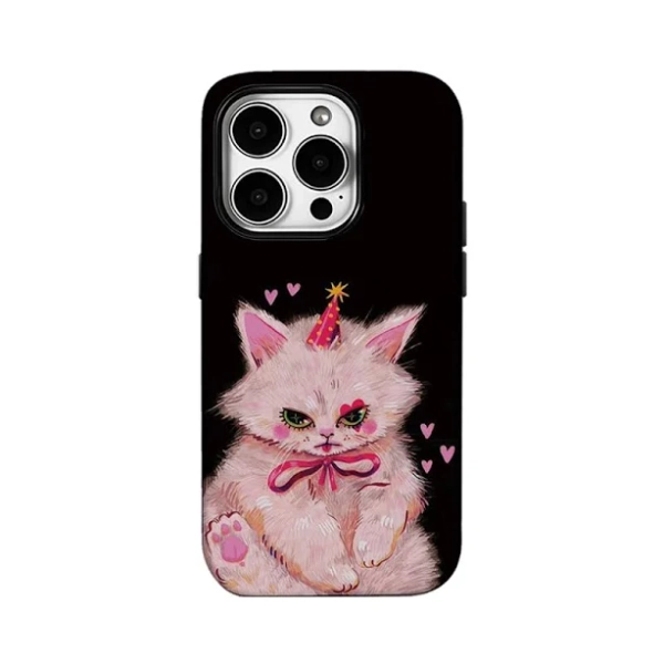 CLOWN KITTY Phone Case for IPhone 16 15 14 13 12 11 X XS XR XSMAX 7 8 Pro Max Plus Double-layer Back