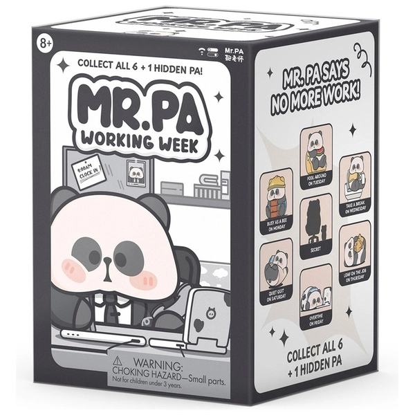 Mr. Pa Working Week Figure Blind Box Assortment