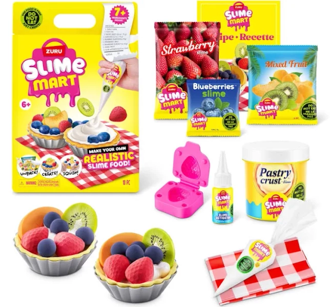 Slime Mart Small Bag Fruit Tart Slime Making Kit