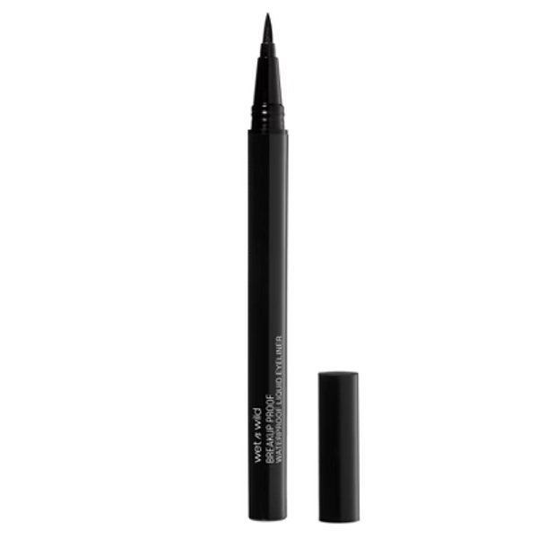 Wet n Wild Megalast Breakup-Proof Liquid Eyeliner – Black - 0.03 fl oz