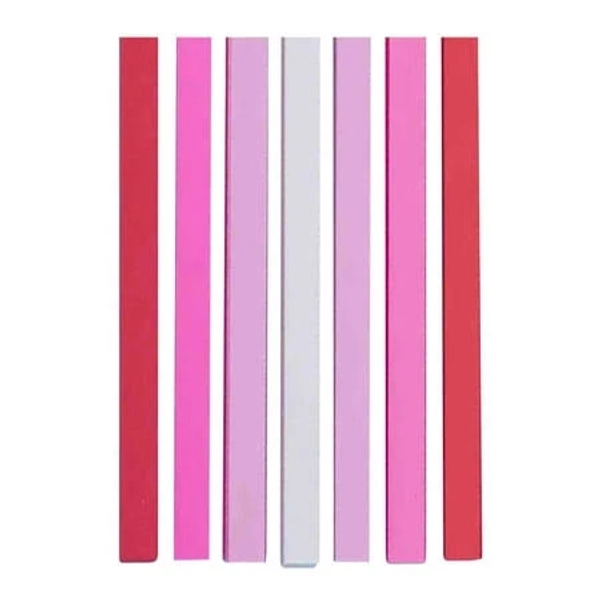Ckraxd 540pc Star Origami Paper Strips, Colorful Double-Sided Decorative Paper Strips, DIY Craft Supplies for Holiday Decorations and Art Projects,