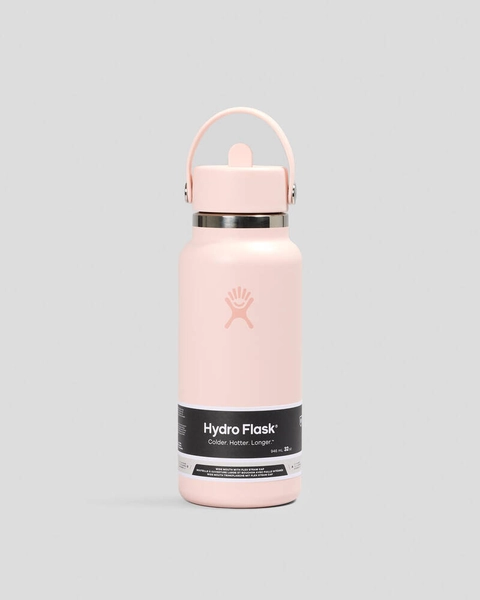 Hydroflask Trillium 32oz Wide Mouth Flex Straw Cap Bottle