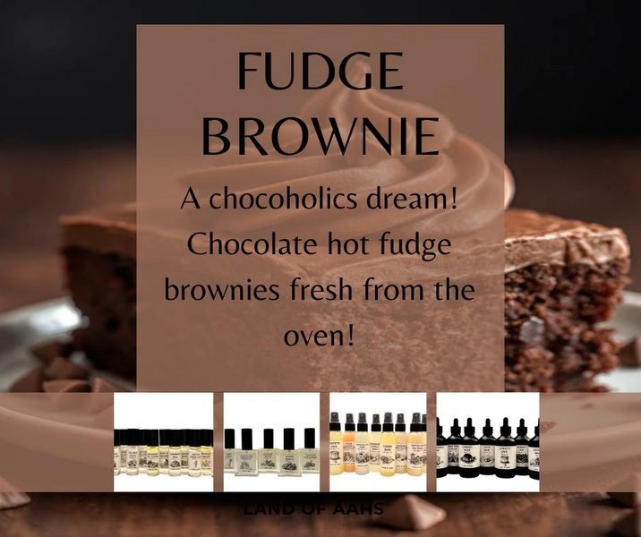FUDGE BRONWIE - Perfume Oil, Body Spray, Body Oil, Chocolate Lovers Bakery Dessert Scent