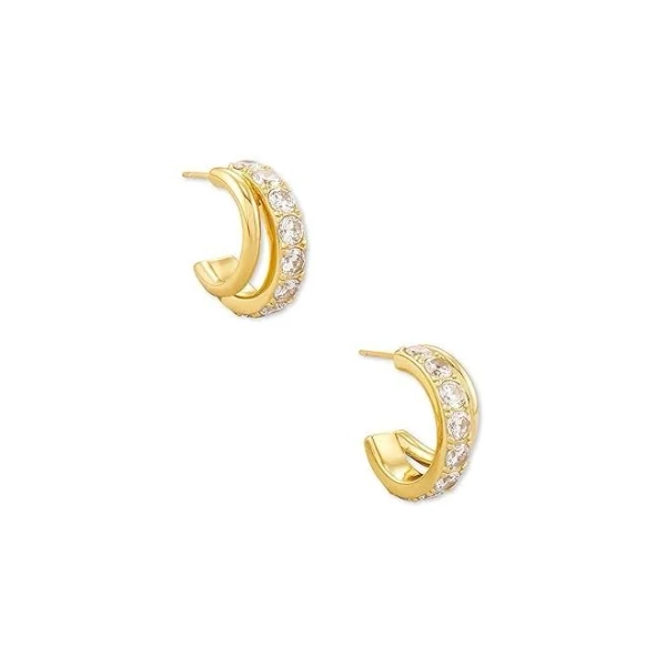 Kendra Scott Livy Huggie Earrings