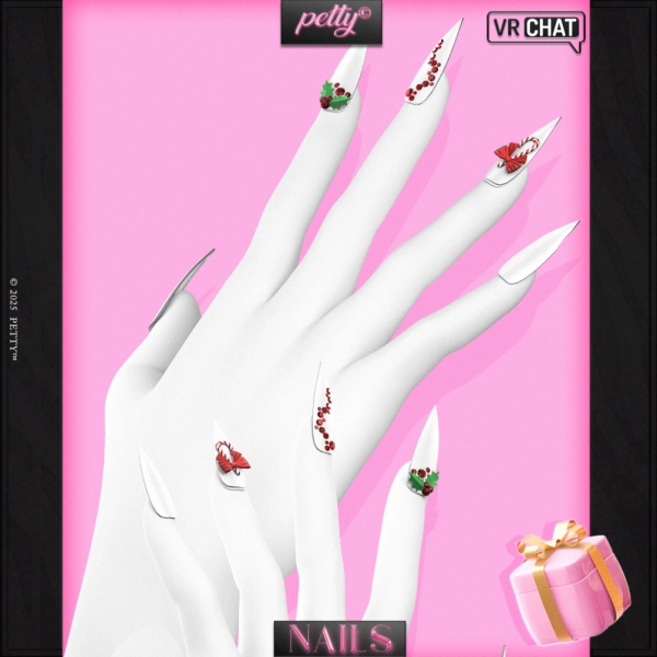 148 ꒰ა 🎀🎄 ໒꒱ DAY 16 ADVENT CALENDAR SPECIAL | CHRISTMAS NAILS 🎀🎄