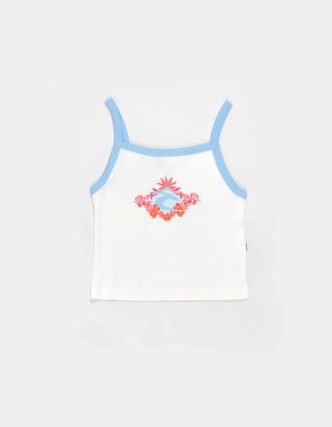 RIP CURL Sunshine Squad Girls Tank Top - BONE