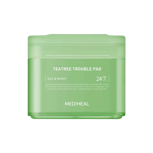 MEDIHEAL Teatree Trouble Toner Pads - 100ct