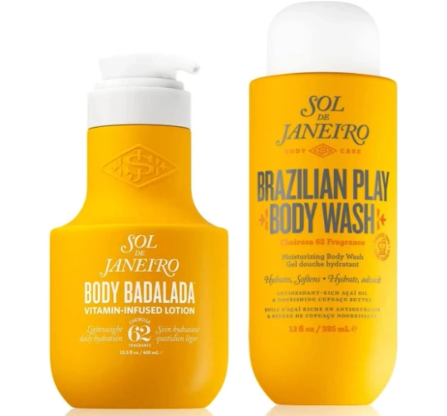 Daily Hydration Site Exclusive Duo Body Badalada Lotion Brazilian Play Moisturizing Shower Cream-Gel